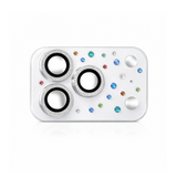 KUZOOM Dreamy Stars Bedazzle Rhinestone All-in-One Camera Lens Protector for iPhone 17 Pro · 3