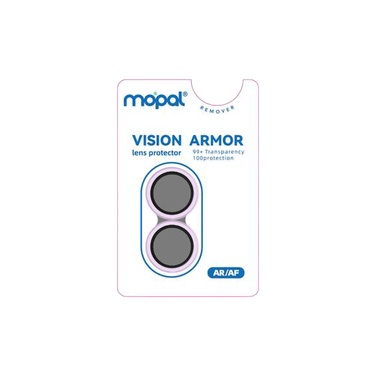 MOPAL Vision AR + AF Ultra Clear 9H Hardness Tempered Camera Lens Protector for iPhone 17 · 8