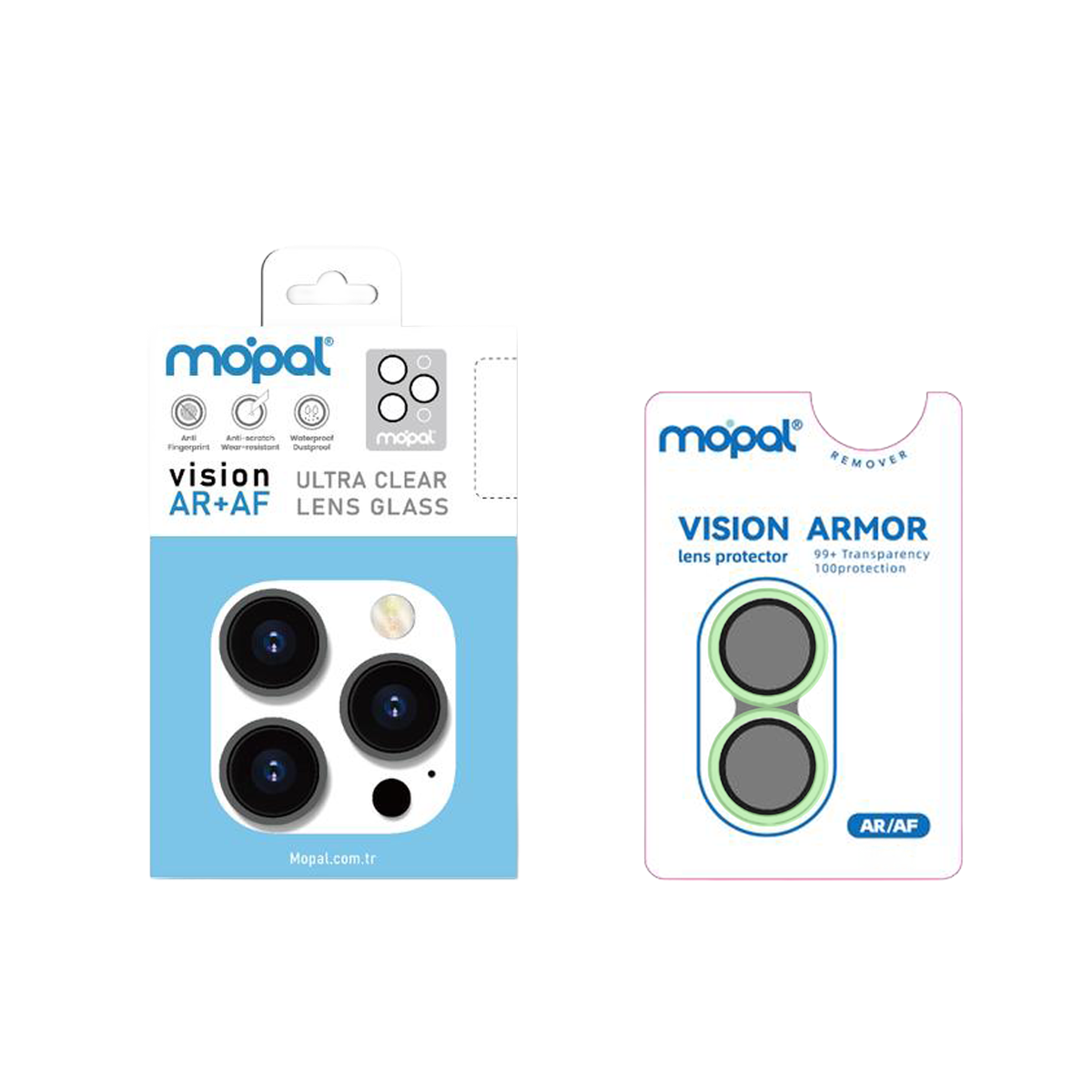MOPAL Vision AR + AF Ultra Clear 9H Hardness Tempered Camera Lens Protector for iPhone 17 · 5