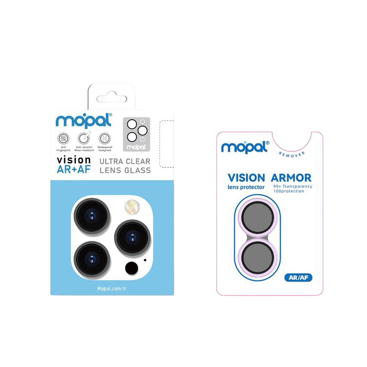 MOPAL Vision AR + AF Ultra Clear 9H Hardness Tempered Camera Lens Protector for iPhone 17 · 7
