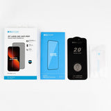 KUZOOM Anti-Peep Privacy Screen Fingerprint-Resistant Glass Screen Protector for iPhone 18 Pro · 1