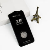 KUZOOM Anti-Peep Privacy Screen Fingerprint-Resistant Glass Screen Protector for iPhone 18 Pro · 3