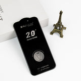 KUZOOM Anti-Peep Privacy Screen Fingerprint-Resistant Glass Screen Protector for iPhone 18 Pro Max · 3