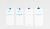KUZOOM Full Edges Borderless Tempered Glass Screen Protector for iPhone 17 · 2