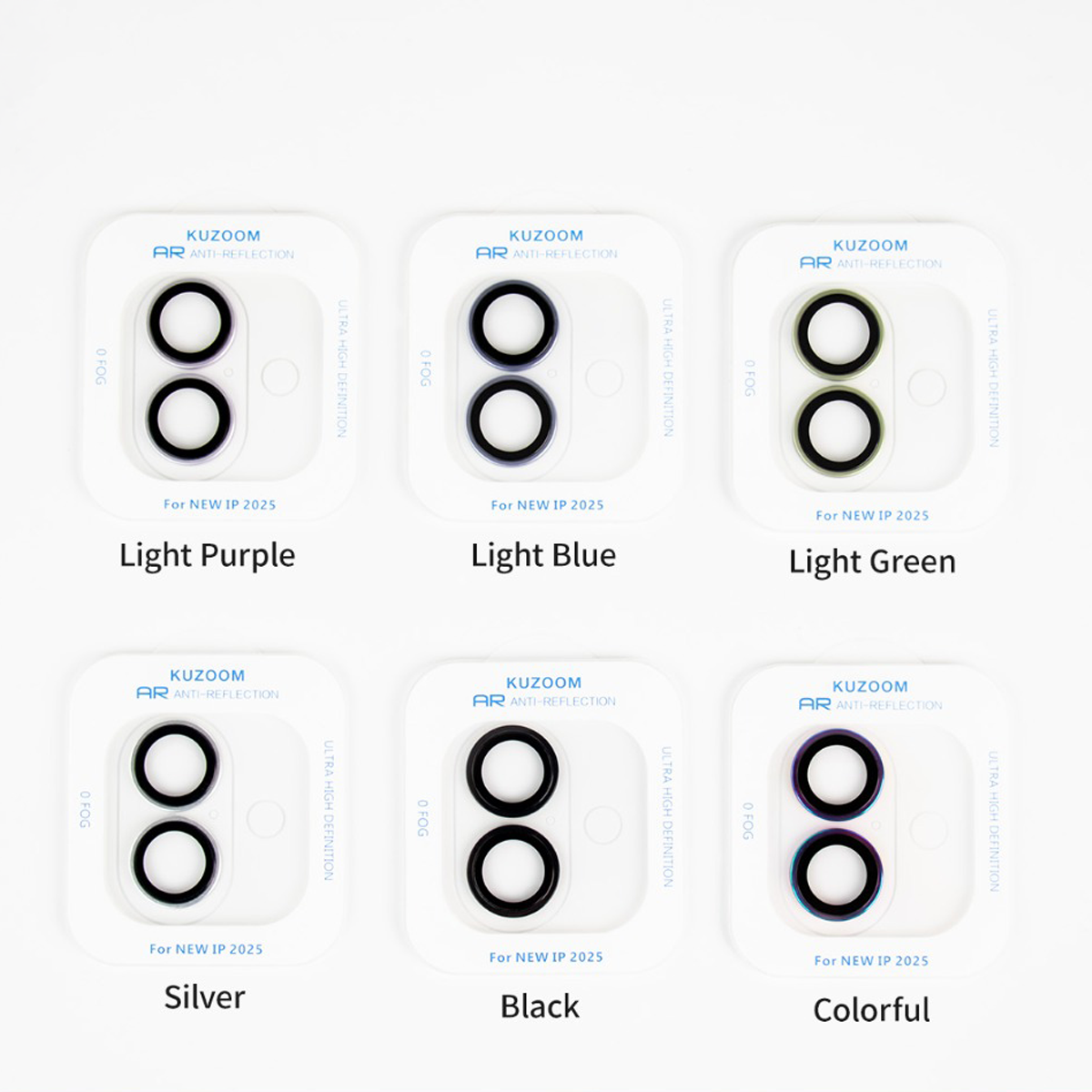 KUZOOM Camera Lens Protector for iPhone 17 Pro / iPhone 17 Pro Max · 2