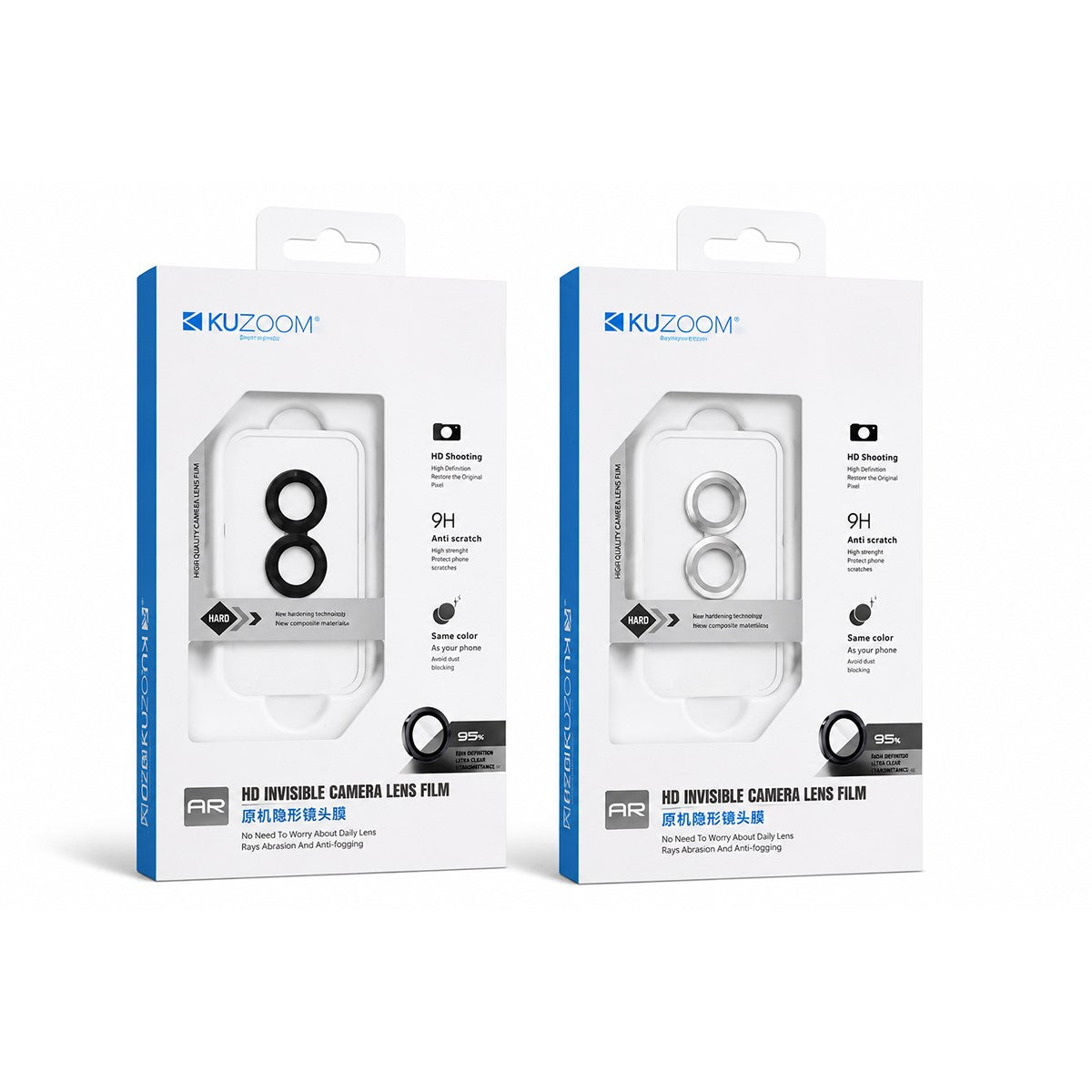 KUZOOM AR HD Invisible Camera Lens Protector for Samsung Galaxy Z Fold 8 · 1