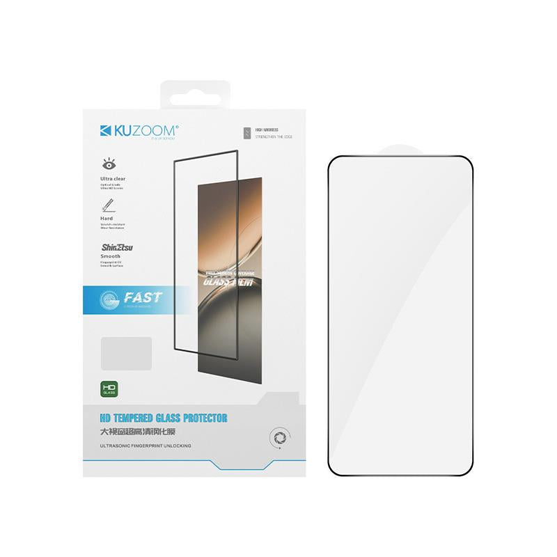 KUZOOM 3D Curved Fingerprint-Resistant Glass Screen Protector for Samsung Galaxy S24 · 1