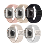 MOPAL Apple Watch 10 Series Compatible 42-41-40-38 mm Patterned Broom Nylon Watch Band · 3