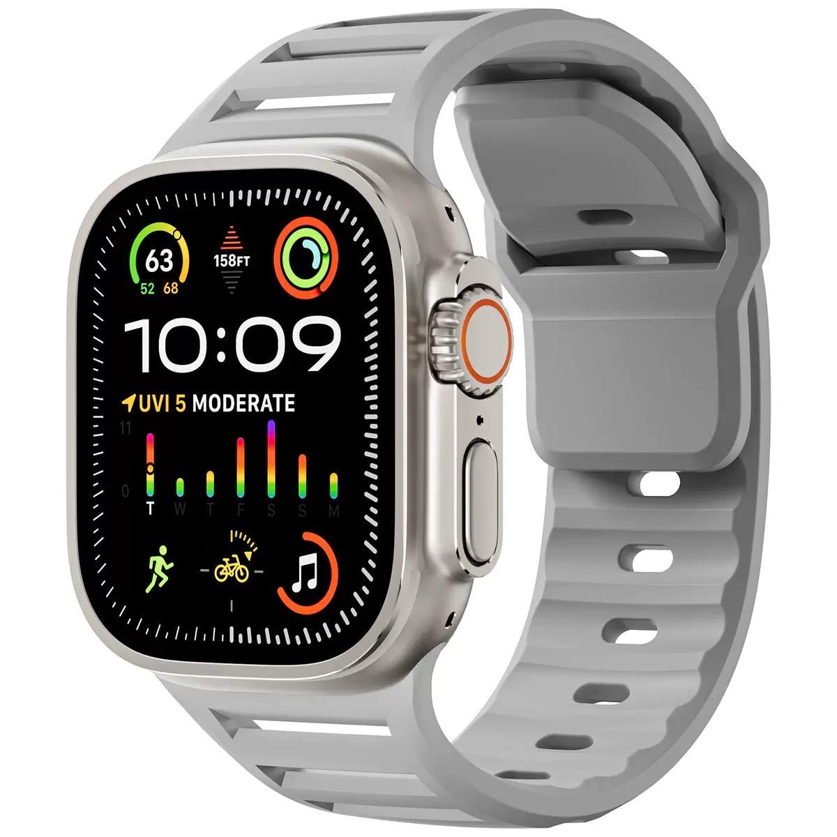 MOPAL Apple Watch 10 Series Compatible 46-49-45-44-42 mm Patterned Verona Watch Band · 5