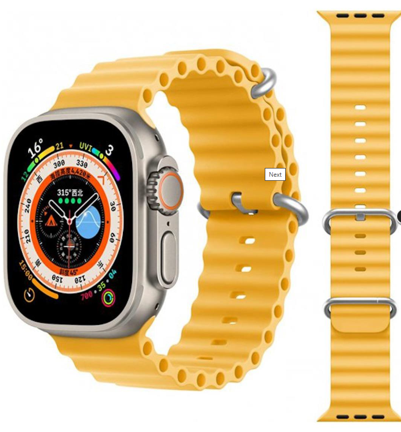 MOPAL Apple Watch Compatible 38-40-41 mm Patterned Under Watch Band · 2