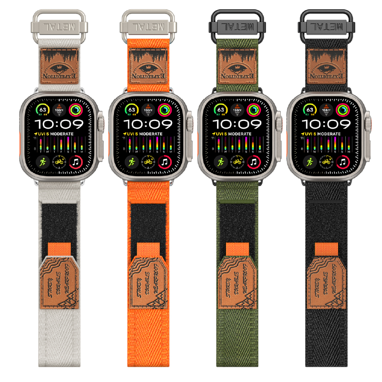 MOPAL Apple Watch Compatible 38-40-41 mm Patterned Explorer Watch Band · 2