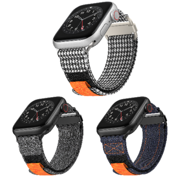 MOPAL Apple Watch Compatible 38-40-41 mm Patterned Jean Watch Band · 1