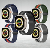 MOPAL Apple Watch Compatible 42 44 45 49 mm Patterned N-23 Silicone Watch Band · 1