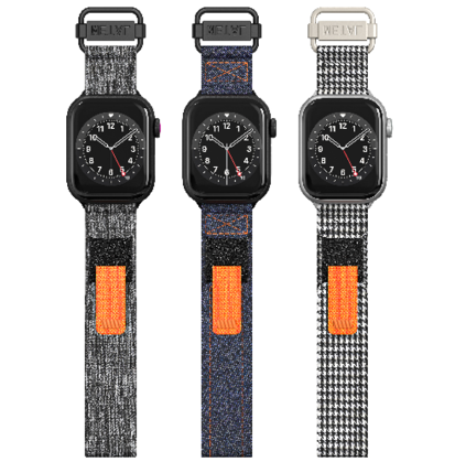MOPAL Apple Watch Compatible 42 44 45 49 mm Patterned Jean Watch Band · 3