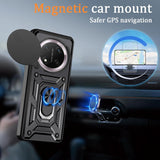 MOPAL Honor Magic 7 Lite Stand Sliding Shock-Resistant Slide Silicone Case · 4