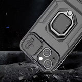 MOPAL Honor Magic 7 Lite Stand Sliding Shock-Resistant Slide Silicone Case · 5