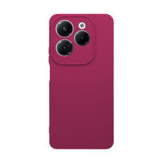 MOPAL İnfinix Hot 40i Velvet-Lined Covering Airline Silicone Case · 1