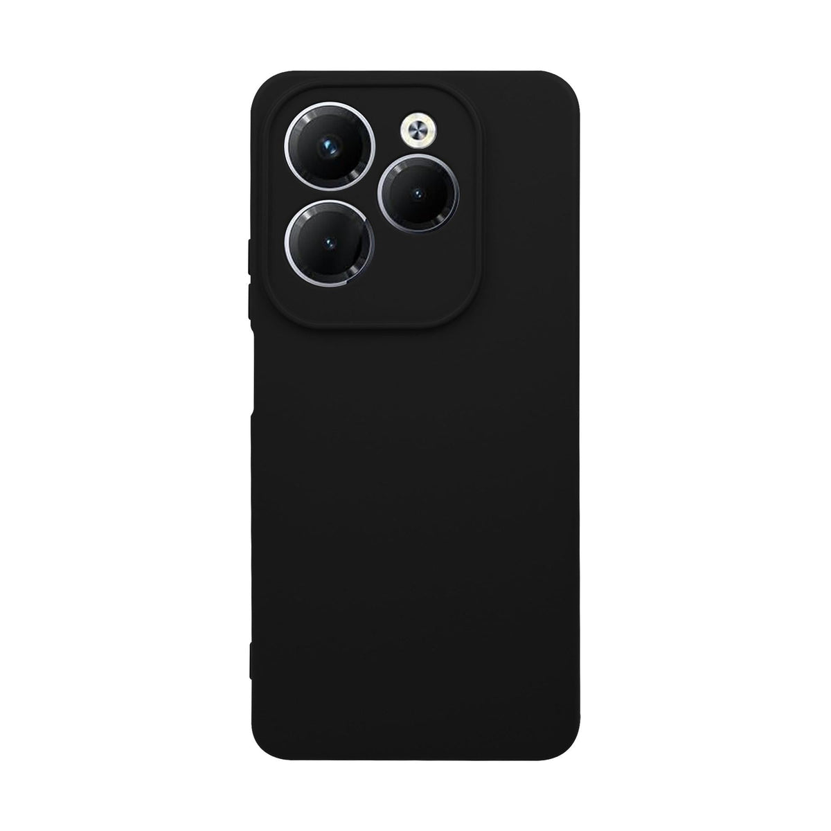 MOPAL İnfinix Hot 40i Velvet-Lined Covering Airline Silicone Case · 2