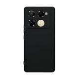 MOPAL İnfinix Hot 50 Pro Plus Velvet-Lined Covering Airline Silicone Case · 2