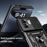 MOPAL Infinix Hot 50İ Stand Sliding Shock-Resistant Slide Silicone Case · 3