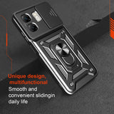 MOPAL Infinix Hot 50İ Stand Sliding Shock-Resistant Slide Silicone Case · 5