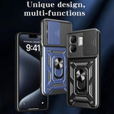 MOPAL Infinix Hot 50İ Stand Sliding Shock-Resistant Slide Silicone Case · 1