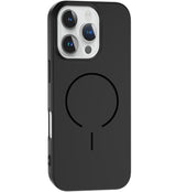 MOPAL iPhone 11 MagSafe-Compatible Velvet-Lined Soft Aqua Silicone Case · 2