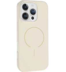 MOPAL iPhone 11 MagSafe-Compatible Velvet-Lined Soft Aqua Silicone Case · 1