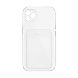 MOPAL iPhone 11 Pro Max Card Holder Clear Yuki Silicone Case · 2