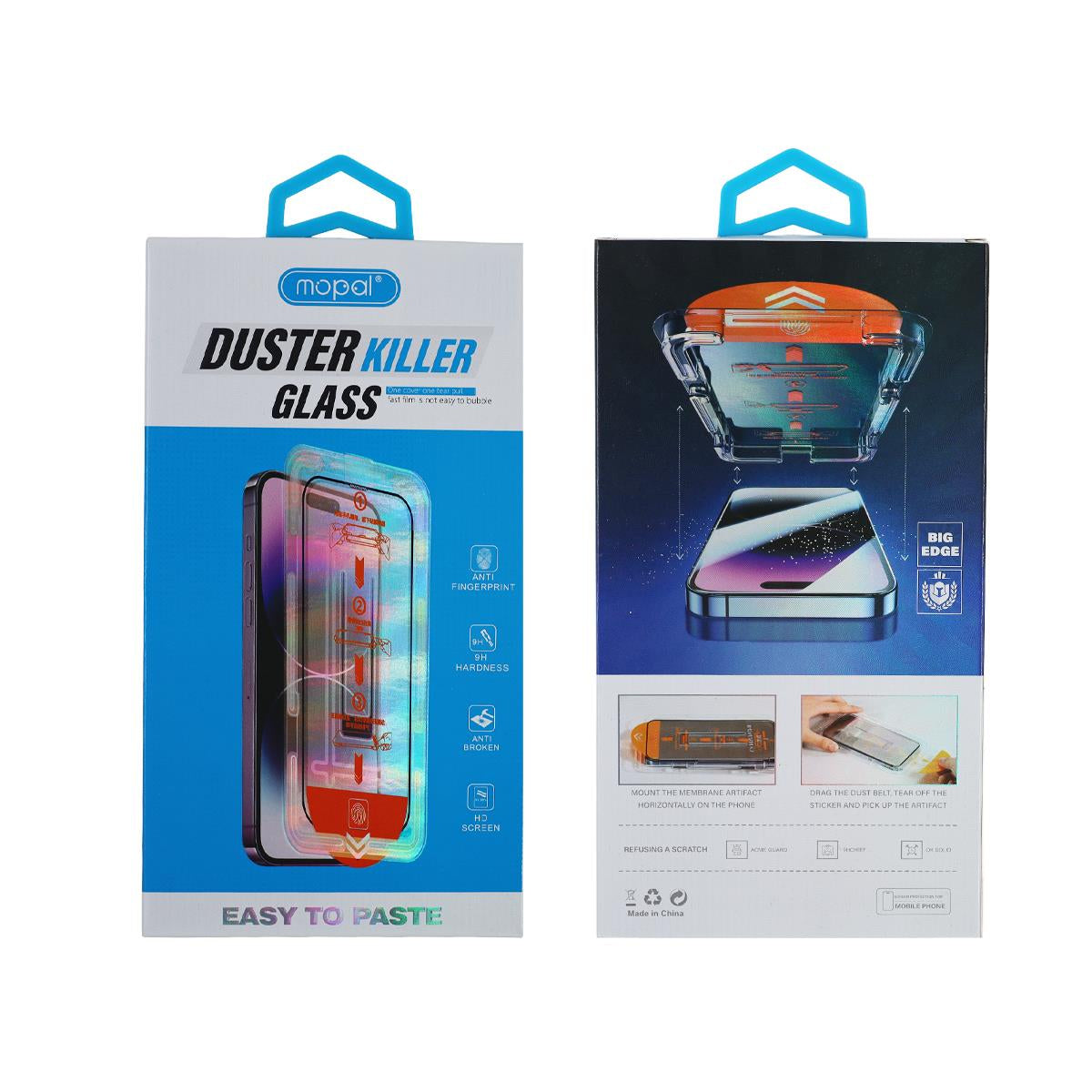 MOPAL HD Anti-Static with Applicator Dust Killer Tempered Glass Screen Protector for iPhone 12 Pro Max · 5