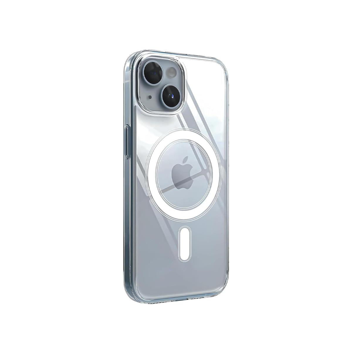 MOPAL iPhone 13 / 14 MagSafe-Compatible Clear IQ Silicone Case · 1