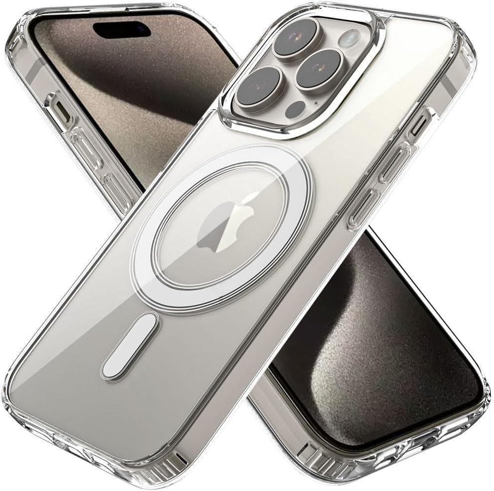 MOPAL iPhone 13 Pro Max MagSafe-Compatible Clear IQ Silicone Case · 1