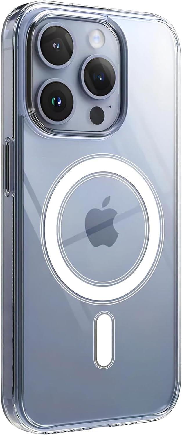 MOPAL iPhone 13 Pro Max MagSafe-Compatible Clear IQ Silicone Case · 1