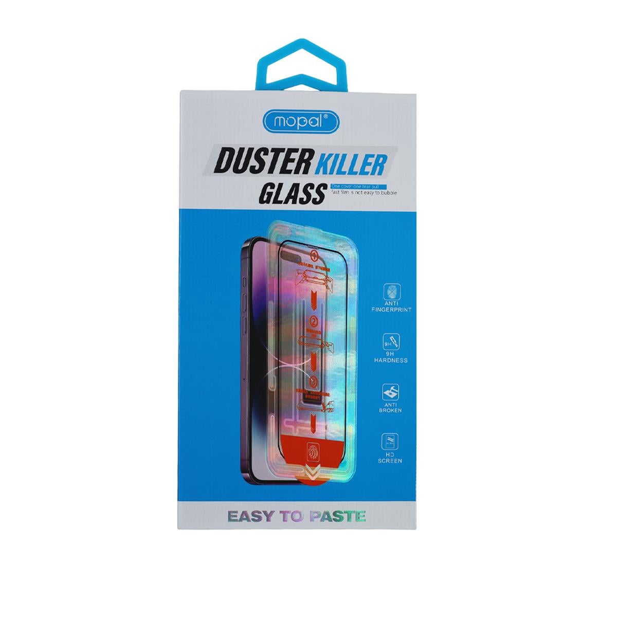 MOPAL HD Anti-Static with Applicator Dust Killer Tempered Glass Screen Protector for iPhone 13 Pro Max · 1