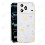 MOPAL Rhinestone Patterned Matte Yaz Silicone Phone Case for iPhone 13 · 9
