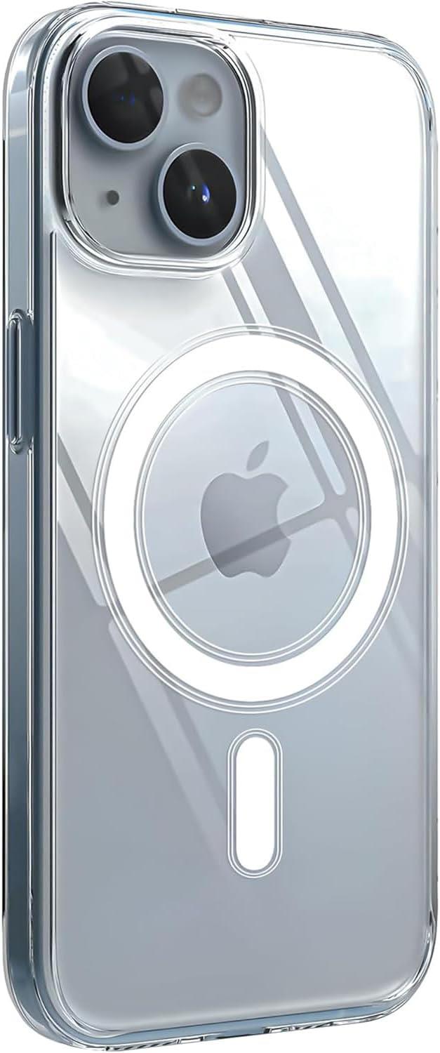 MOPAL iPhone 14 Plus MagSafe-Compatible Clear IQ Silicone Case · 1