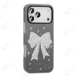 MOPAL Pearl Rhinestone Patterned Plastic Selen Silicone Phone Case for iPhone 14 Pro Max · 4