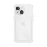 MOPAL iPhone 15 Card Holder Clear Yuki Silicone Case · 1