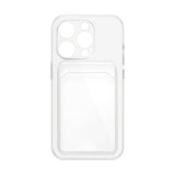MOPAL iPhone 15 Pro Card Holder Clear Yuki Silicone Case · 1