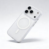 MOPAL MagSafe-Compatible Ultra-Slim Metal Buttons Mond Case for iPhone 15 Pro Max · 3