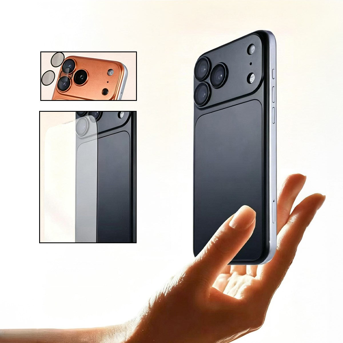 MOPAL MagSafe-Compatible Camera-Lens Protection 17 Pro Max Look Instant Phone Case for iPhone 15 Pro Max · 2
