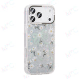 MOPAL Rhinestone Patterned Ece Silicone Case for iPhone 15 Pro Max · 6