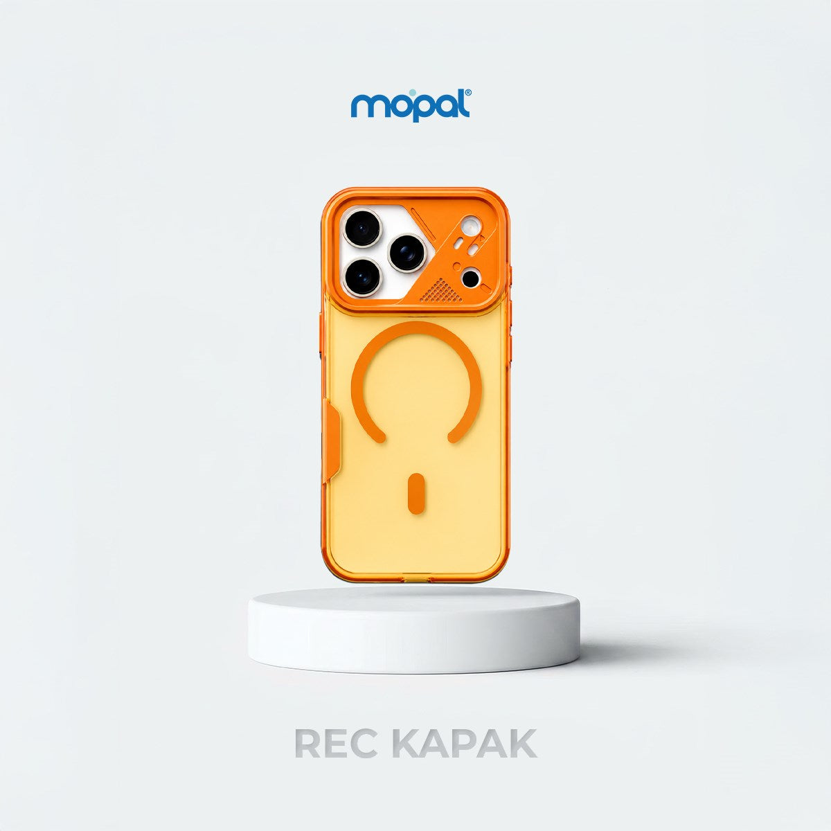 MOPAL MagSafe-Compatible Hard-Shell Boxed Rec Phone Case for iPhone 15 Pro · 1