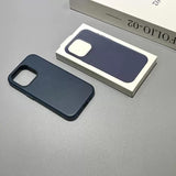 MOPAL MagSafe-Compatible Faux-Leather Look Let Silicone Case for iPhone 15 · 4