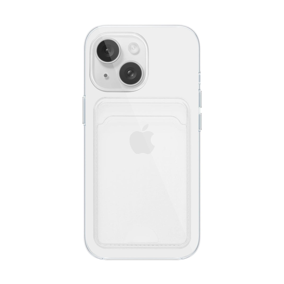 MOPAL iPhone 16 Card Holder Clear Yuki Silicone Case · 1