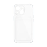 MOPAL iPhone 16 Card Holder Clear Yuki Silicone Case · 2