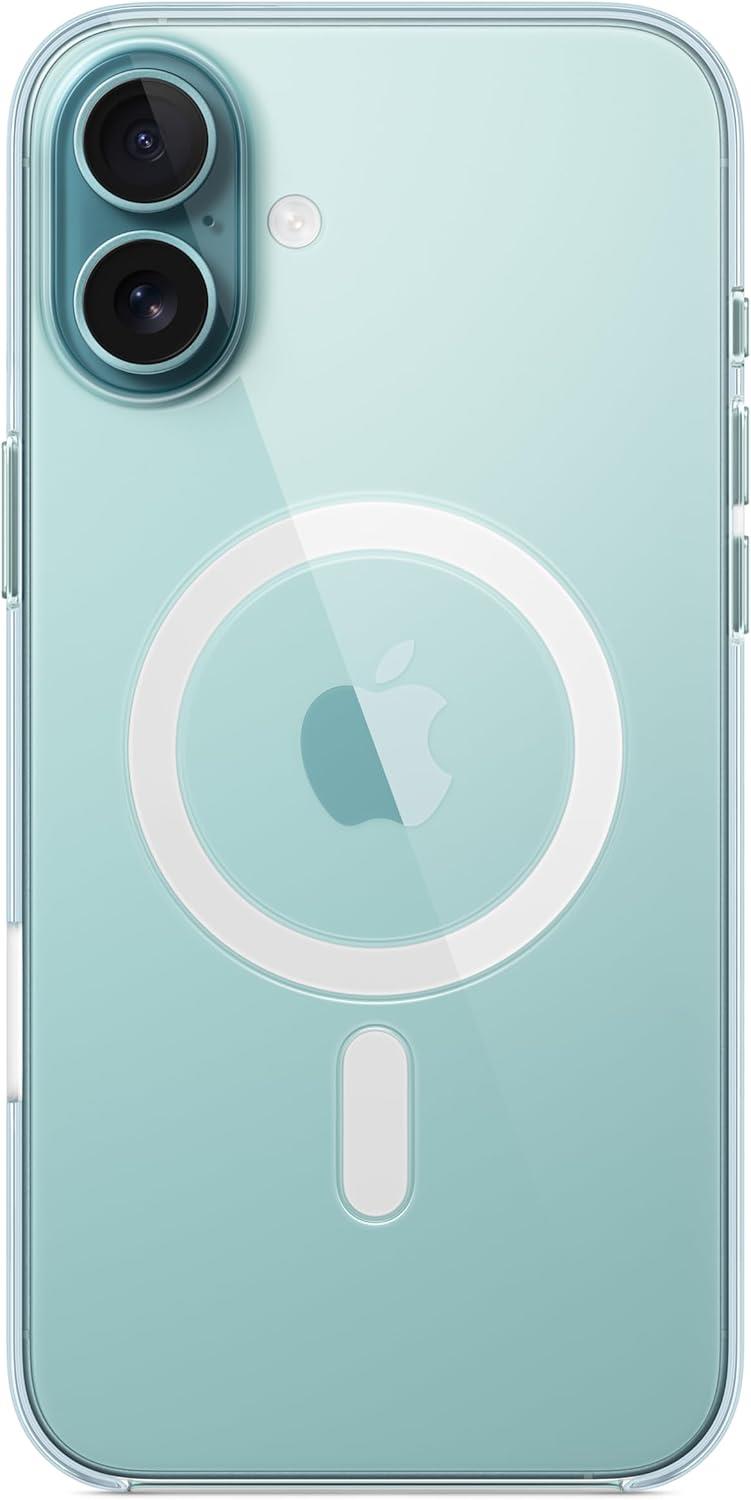 MOPAL iPhone 16 MagSafe-Compatible Clear IQ Silicone Case · 2
