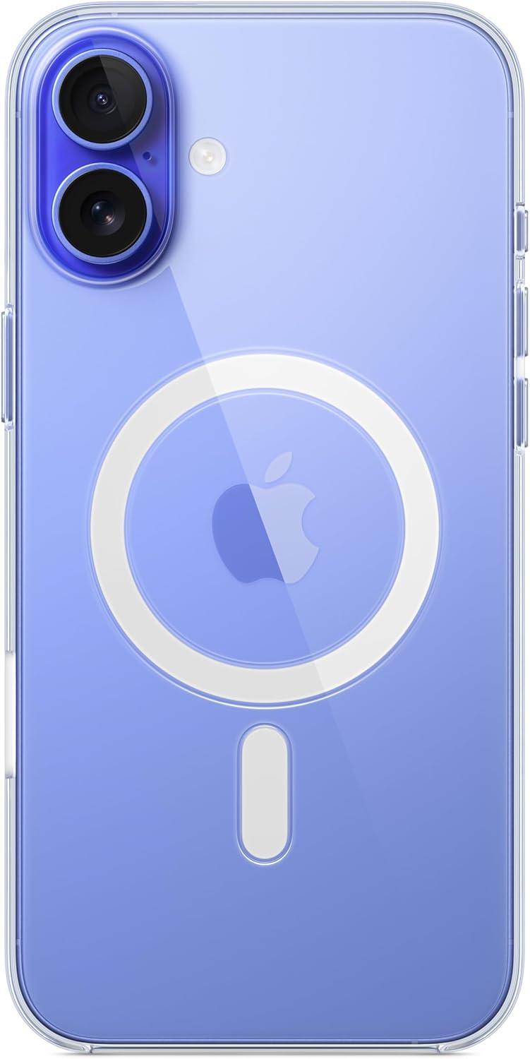 MOPAL iPhone 16 Plus MagSafe-Compatible Clear IQ Silicone Case · 1