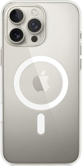 MOPAL iPhone 16 Pro MagSafe-Compatible Clear IQ Silicone Case · 2