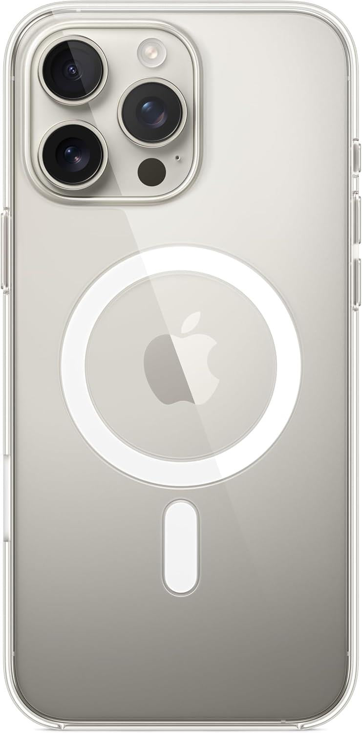 MOPAL iPhone 16 Pro MagSafe-Compatible Clear IQ Silicone Case · 2